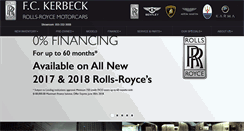 Desktop Screenshot of fckerbeckrollsroyce.com