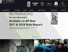 Tablet Screenshot of fckerbeckrollsroyce.com